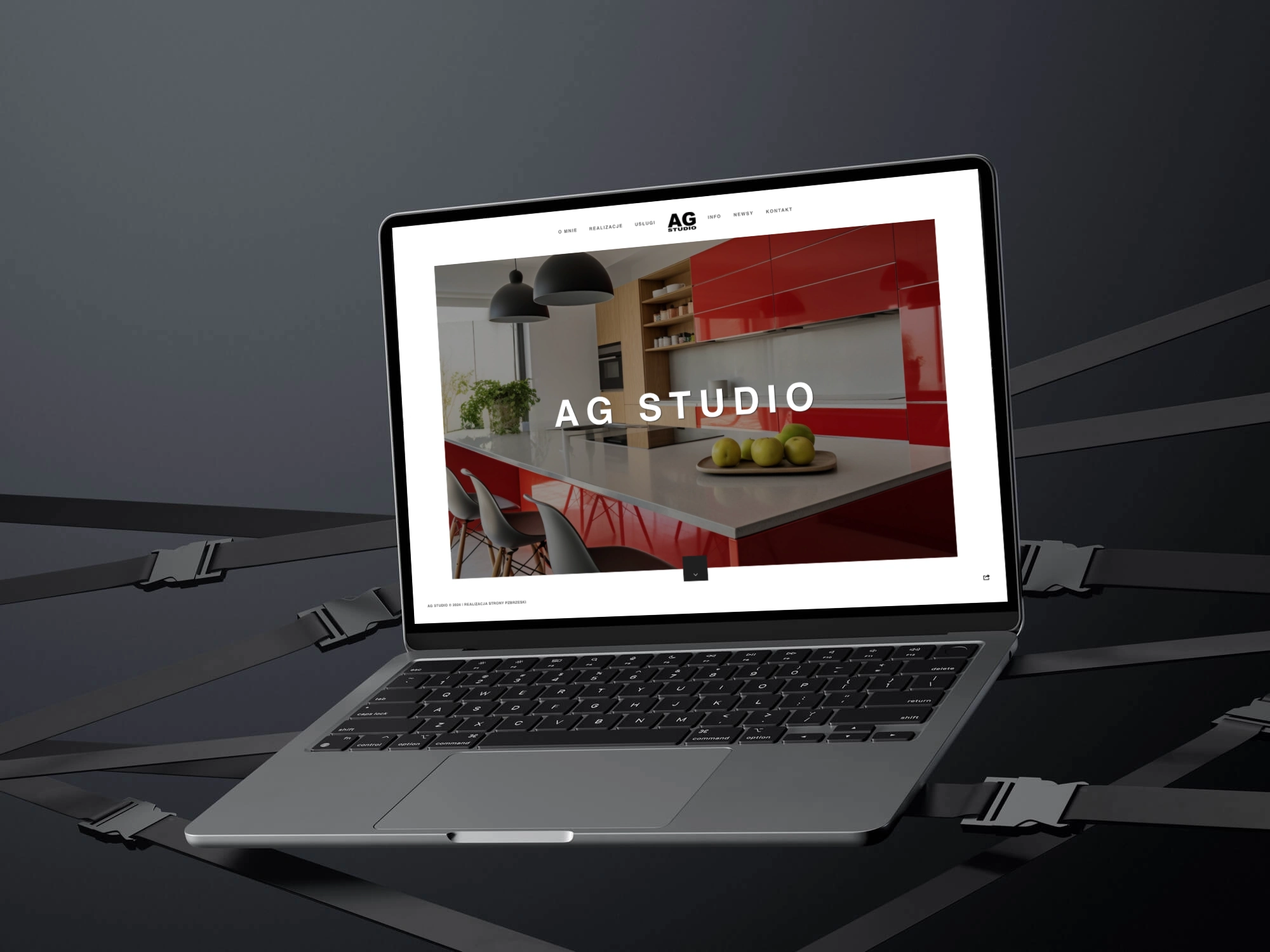 projekt strony www ag studio